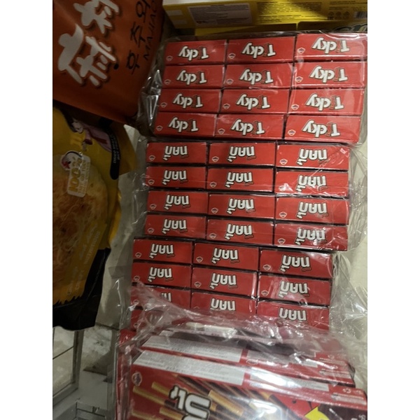 bánh Ticky thái lan 13 hộp (3 vị socola,dâu,sữa)