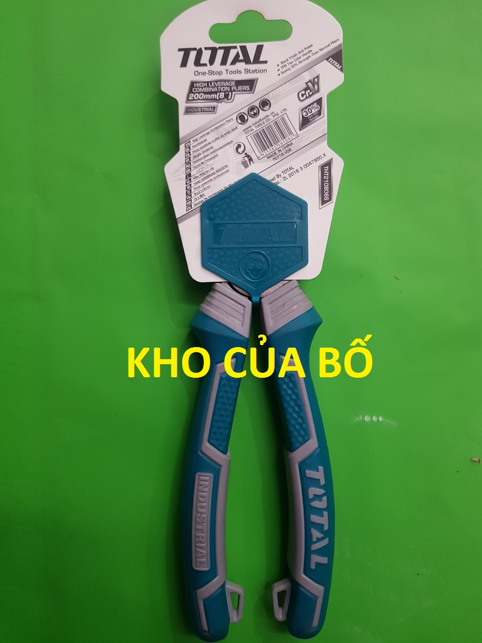 Kềm răng cao cấp (8inch) Total THT210806S