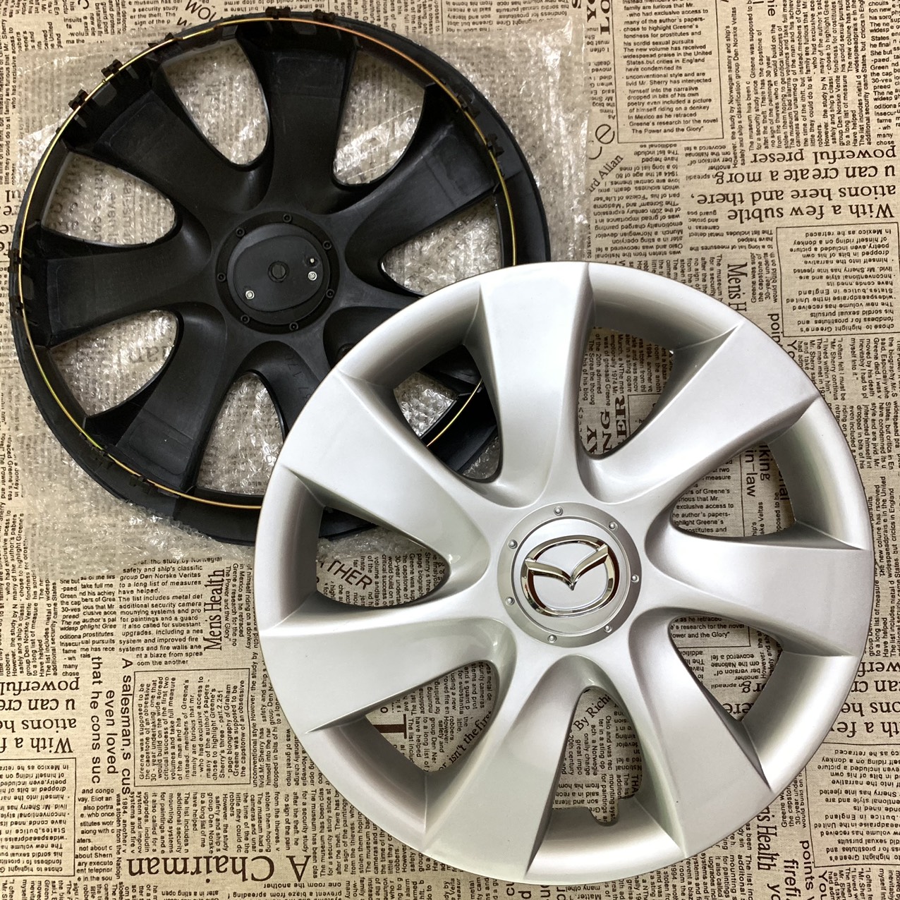 Ốp Mâm Lazang Giả Vành Bánh Xe Ô Tô Mazda Kích Cỡ 15 inch