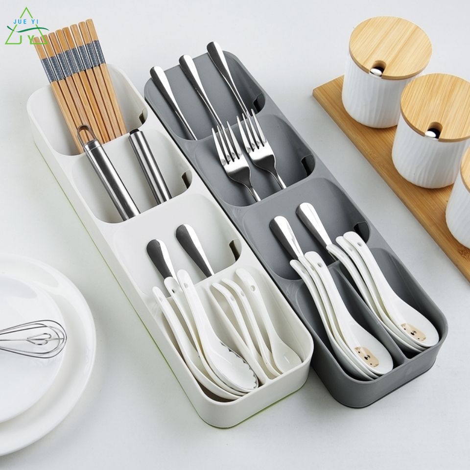 KS ngăn kéo nhà bếp ngăn lưu trữ Bộ đồ ăn đũa hộp lưu trữ dao kéo hộp lưu trữ đa chức năng hộp phủ bóng