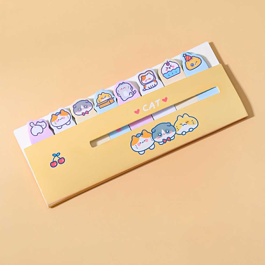 120 cute colorful pattern sticky notes