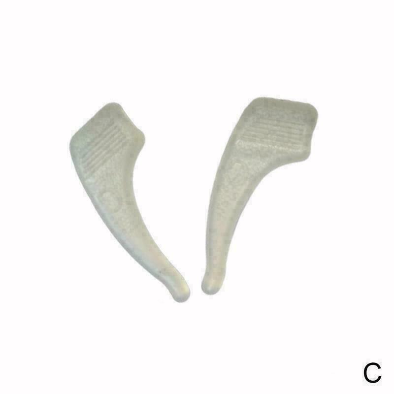 2PCS Fashion Anti Slip Ear Hook Eyeglass Eyewear Accessories Eye Glasses Silicone Grip Temple Tip Holder Spectacle Eyeglasses Grip
