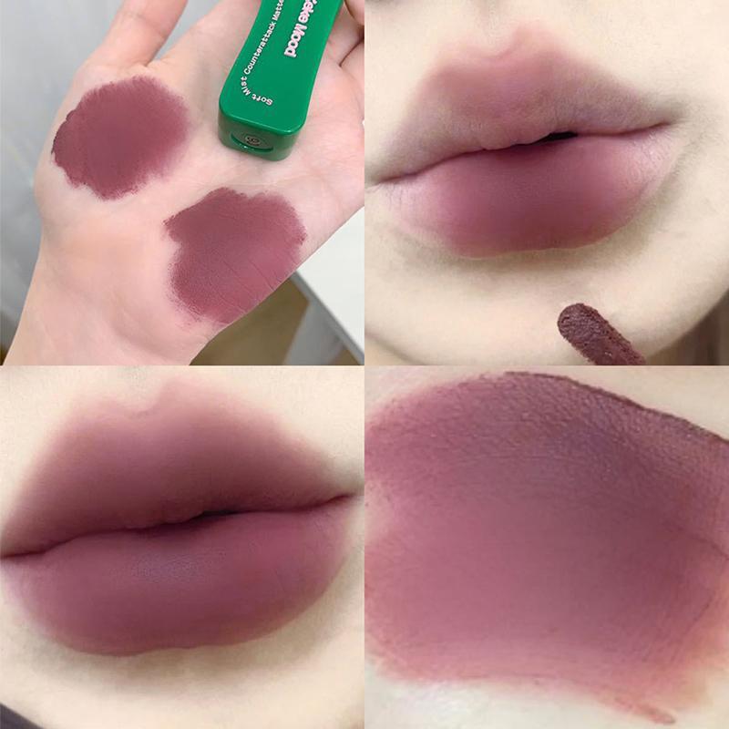 Beautybigbanglipstick matte texture lip gloss matte non-fading lip glaze