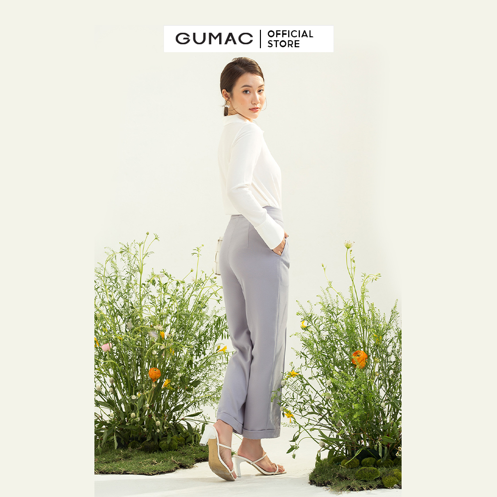 Quần tây nữ ống đứng GUMAC QC03040