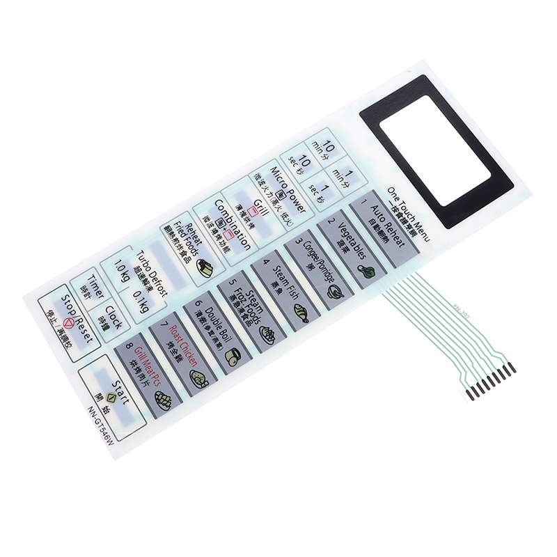 [Blossom] For Panasonic NN-GT546W Microwave Oven Panel Touch Button Membrane Switch