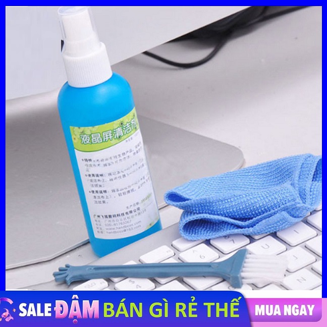 Bộ vệ sinh laptop, lcd -bộ vệ sinh 3 món bàn phím