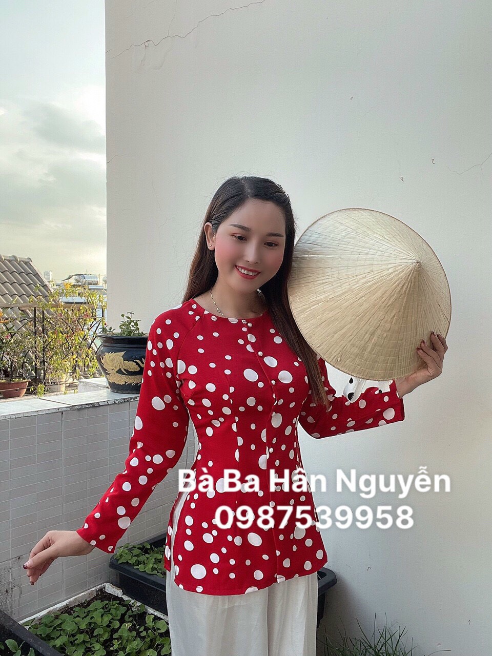AÓ bà ba LỤA  BI ( ÁO LẼ )
