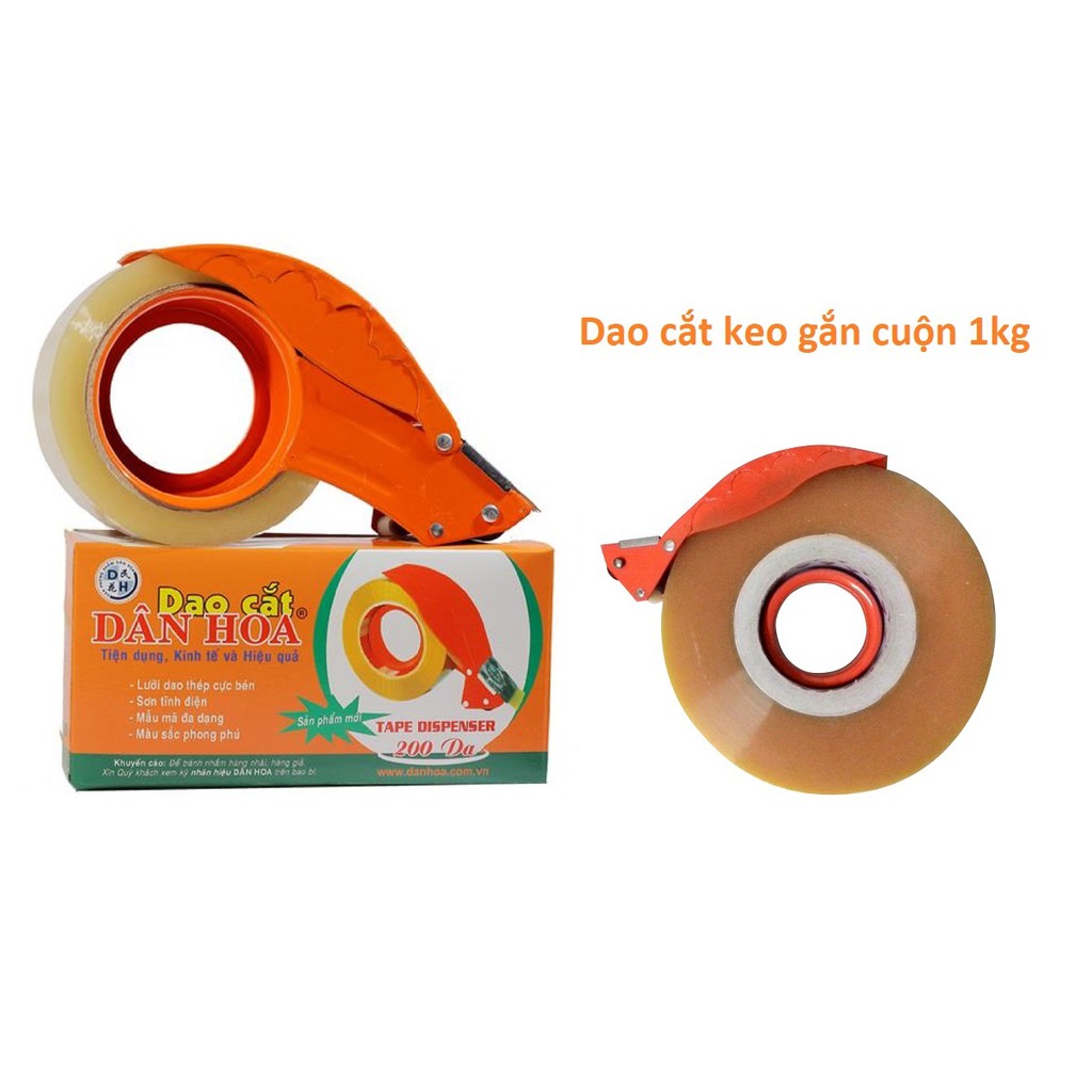Dụng cụ Cắt băng keo loại cuộn 1kg Dân Hoa 5F
