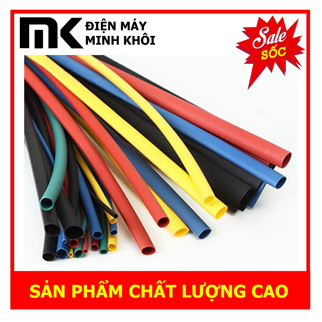 1 mét gen co nhiệt, cách điện đủ kích thước (2mm - 10mm)