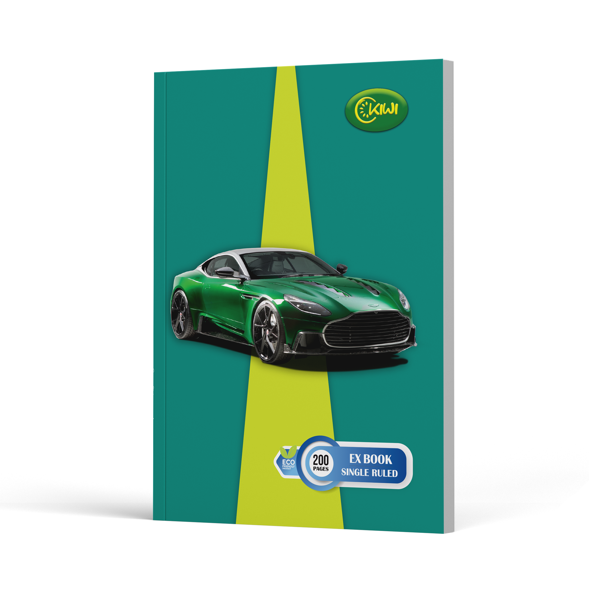 KIWI Exercise Book 200 pages = Single Ruled set - 02 Books. 