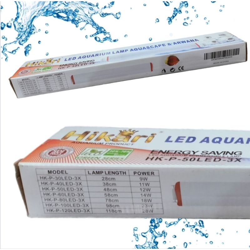HIKARI P 50 3X Lampu led aquarium aquascape arwana