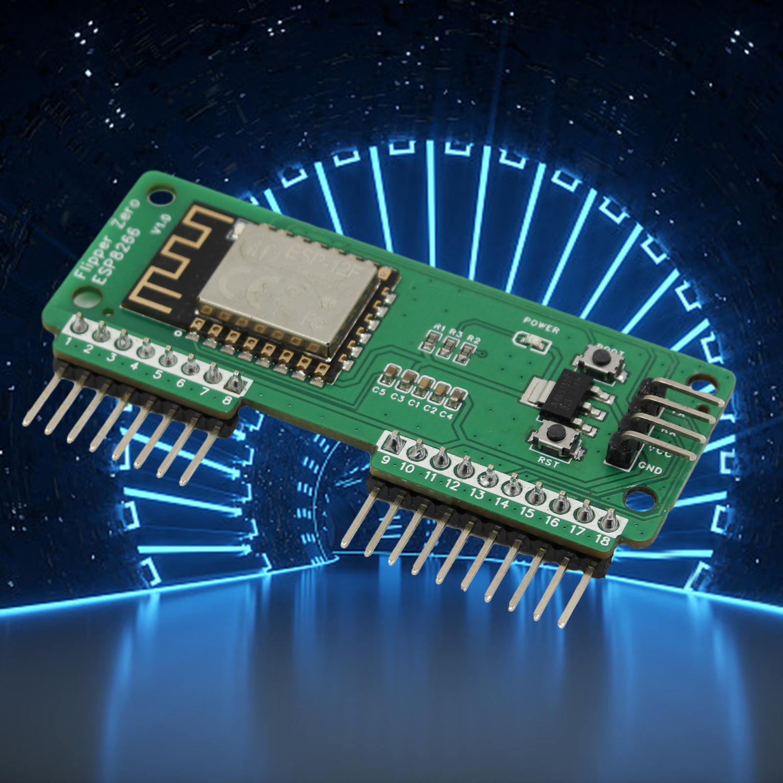 Wi-fi Module Board Wi-fi Module Development Board Portable Wi-fi Scanner and Deauther Module for Wide Compatibility Flipper Zero