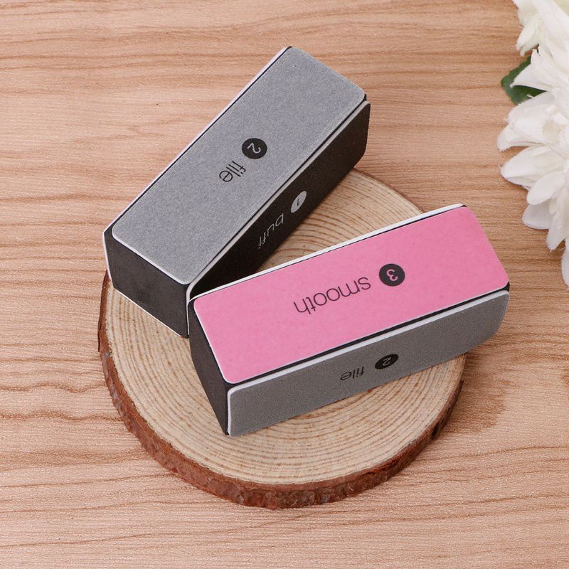 Khối đánh bóng resin, móng tay 4 mặt