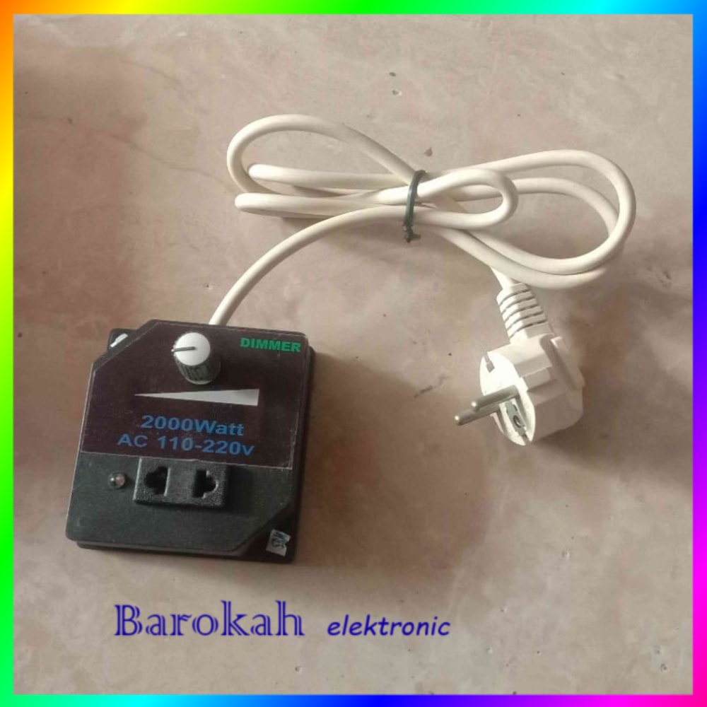 DIMMER Pengatur Kecepatan Gerinda VOLTASE CONTROLLER 2000 WATT Lazada
