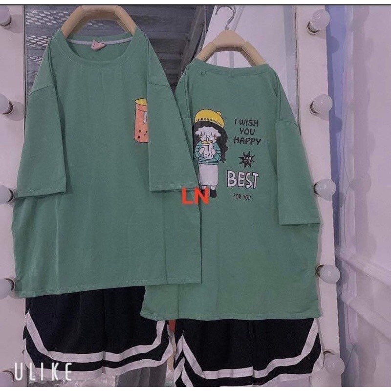 Sét áo BEST +quần đùi V LN11