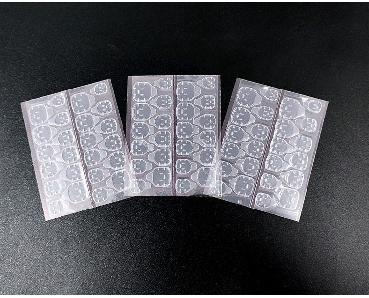 Miếng Keo Dán Móng Silicon 24 Dán Siêu Chắc Chống Thấm Nước