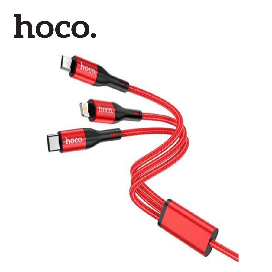 (Mới) Cáp sạc nhanh và truyền data Hoco X2 Max Flash QC3.0, max 3A, dài 1M / 2M, cổng Lightning / Type-C / Micro-USB Màu Ngẫu Nhiên