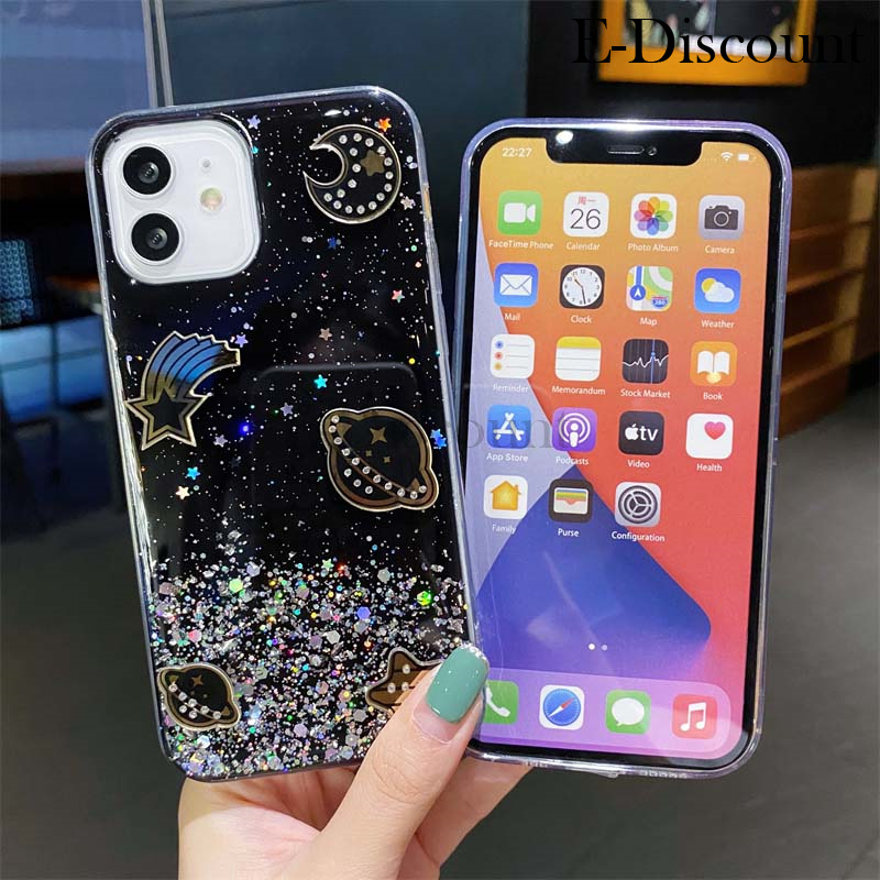 New%20Phone%20case%20Tecno%20Spark%2020%2020C%20Cover%20Sparkling%20Soft%20Transparent%20Silicone%20Space%20Planet%20Stars%20Moon%20Girl%20Anti%20Fall%20Back%20cover%20Tecno%20Spark20%20C%2020%20case%20-%20Image%206