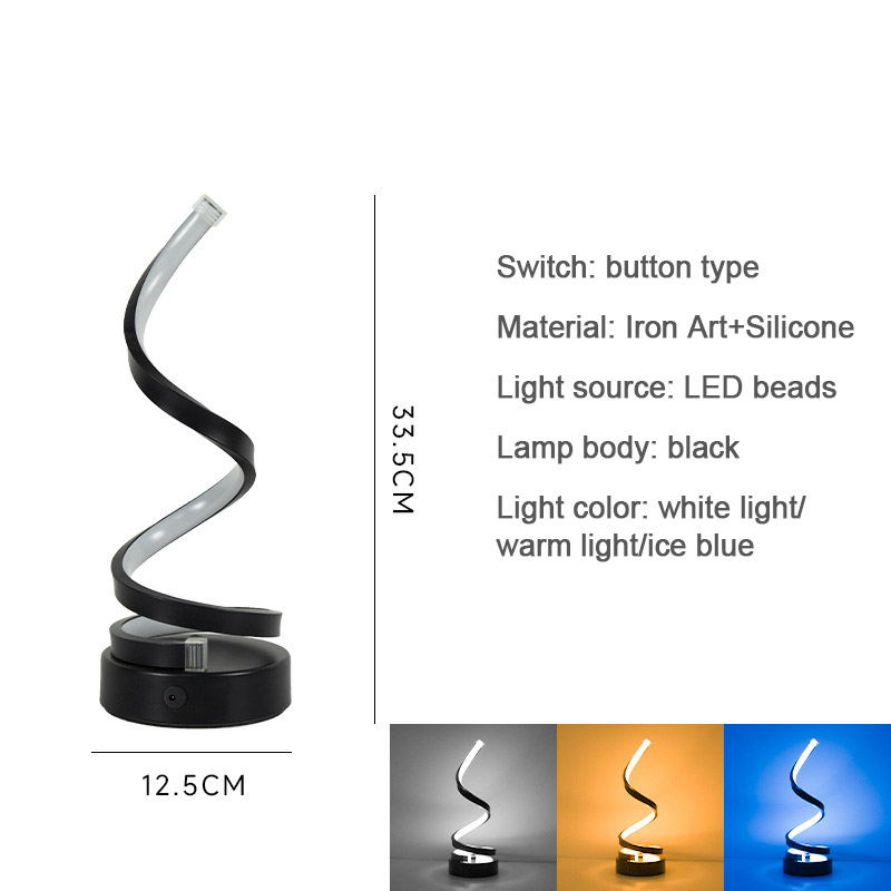 Desk lamp LED rechargeable eye protection desk lamp bedroom bedside lamp creative desk lamp Decorative lamp