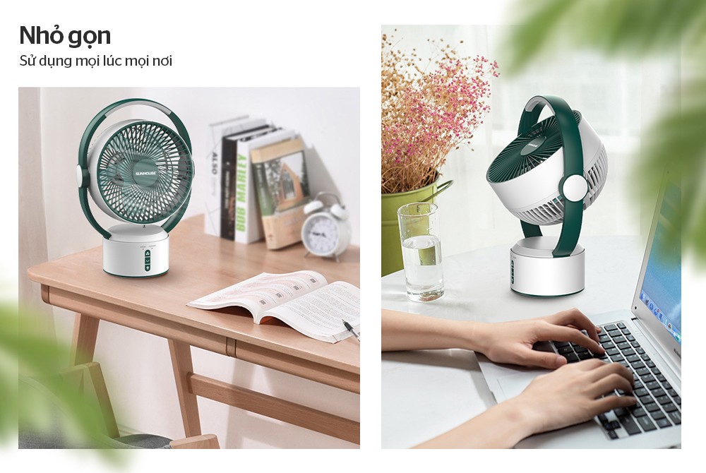 QUẠT SẠC SUNHOUSE SHD7116
