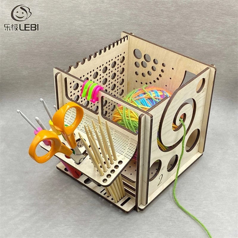 Knitting crochet storage multifunctional tool yarn bowl knitting gift
