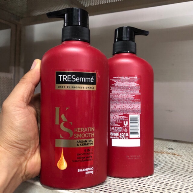 [GIAO HÀNG HỎA TỐC][HCM] Dầu gội Tresemme Thái Lan 450ml màu đỏ Keratin Smooth