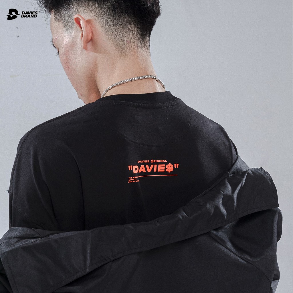 Áo thun Davies nam nữ DSW Tee Focus-Black
