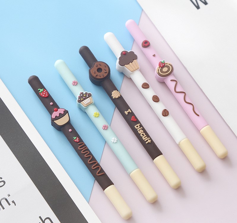 Bút Gel/Mực nước bánh que Chocolate dễ thương