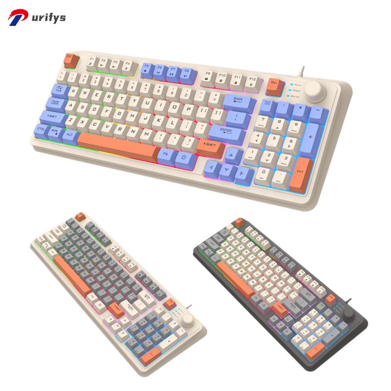【Khuyến mãi đặc biệt🔥】K82 Bàn Phím Cơ Có Dây Nhỏ Gọn bàn phím máy tính Với Số Pad 94 Phím Bàn phím chơi game cơ Cho Máy Tính Máy Tính Xách Tay,Trả lại trong vòng 7 ngày