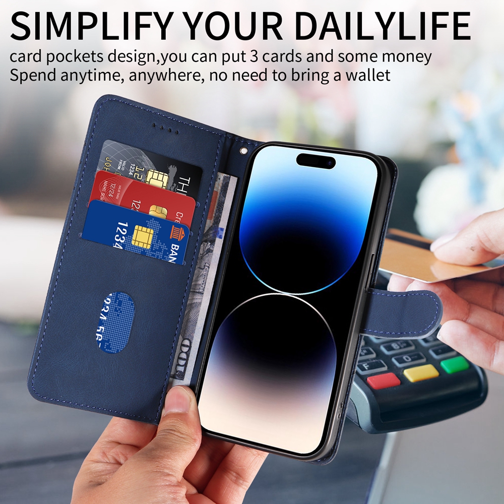 Case For Samsung Galaxy Note 20 / Note 20 Ultra / Note 10 / Note 10 Plus / Note 9 / Note 8 Magnetic Leather Wallet Card Slot Flip Cover Casing