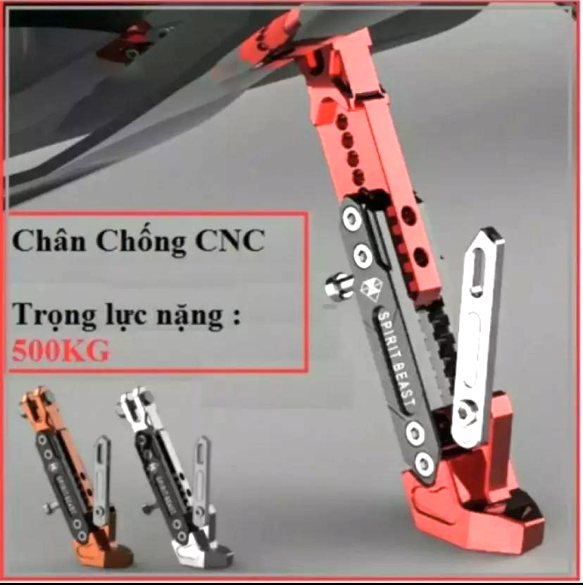 Chân chống CNC Biker racing