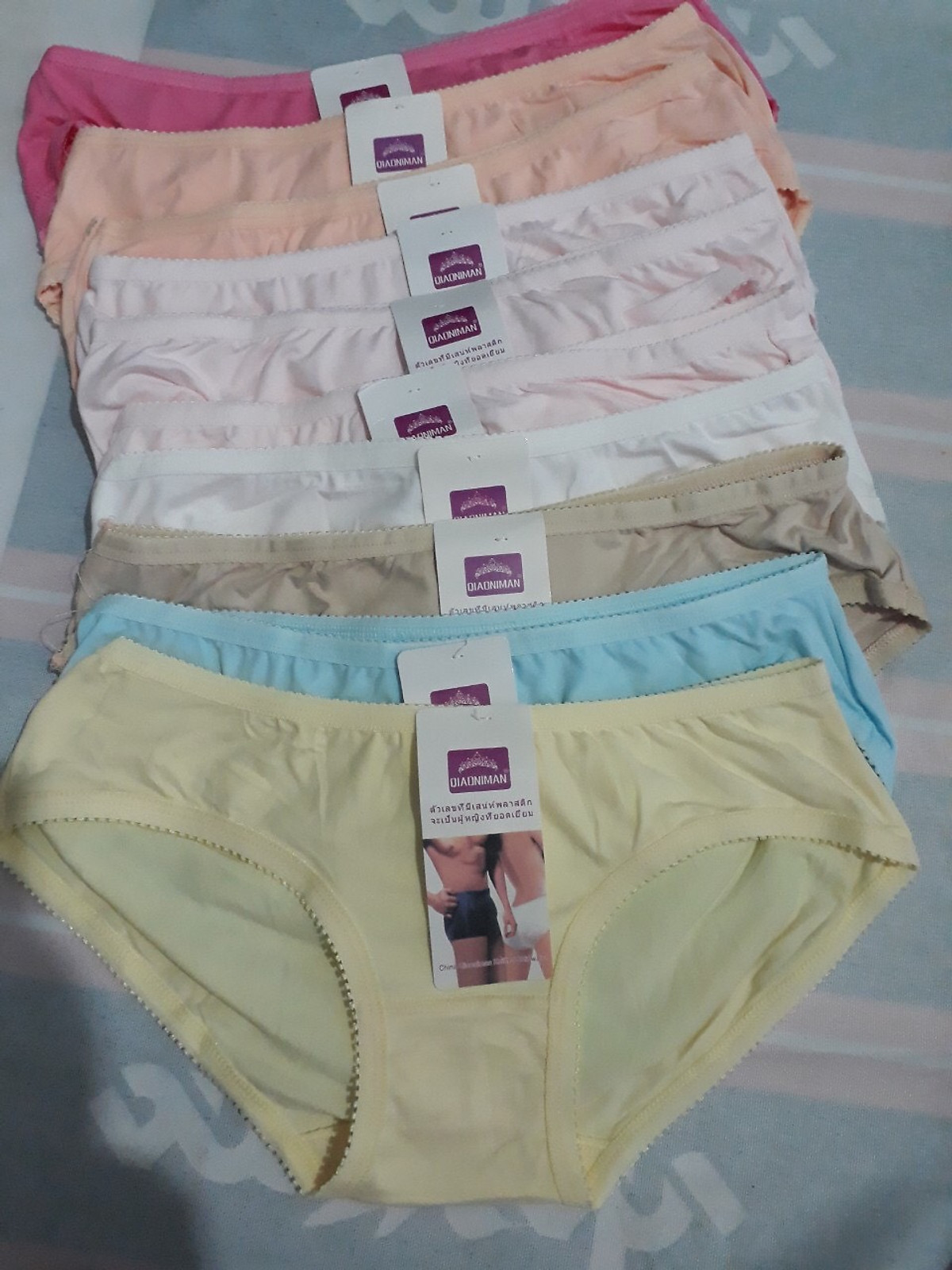 Combo 5 quần lót cotton thái co giãn 4 chiều