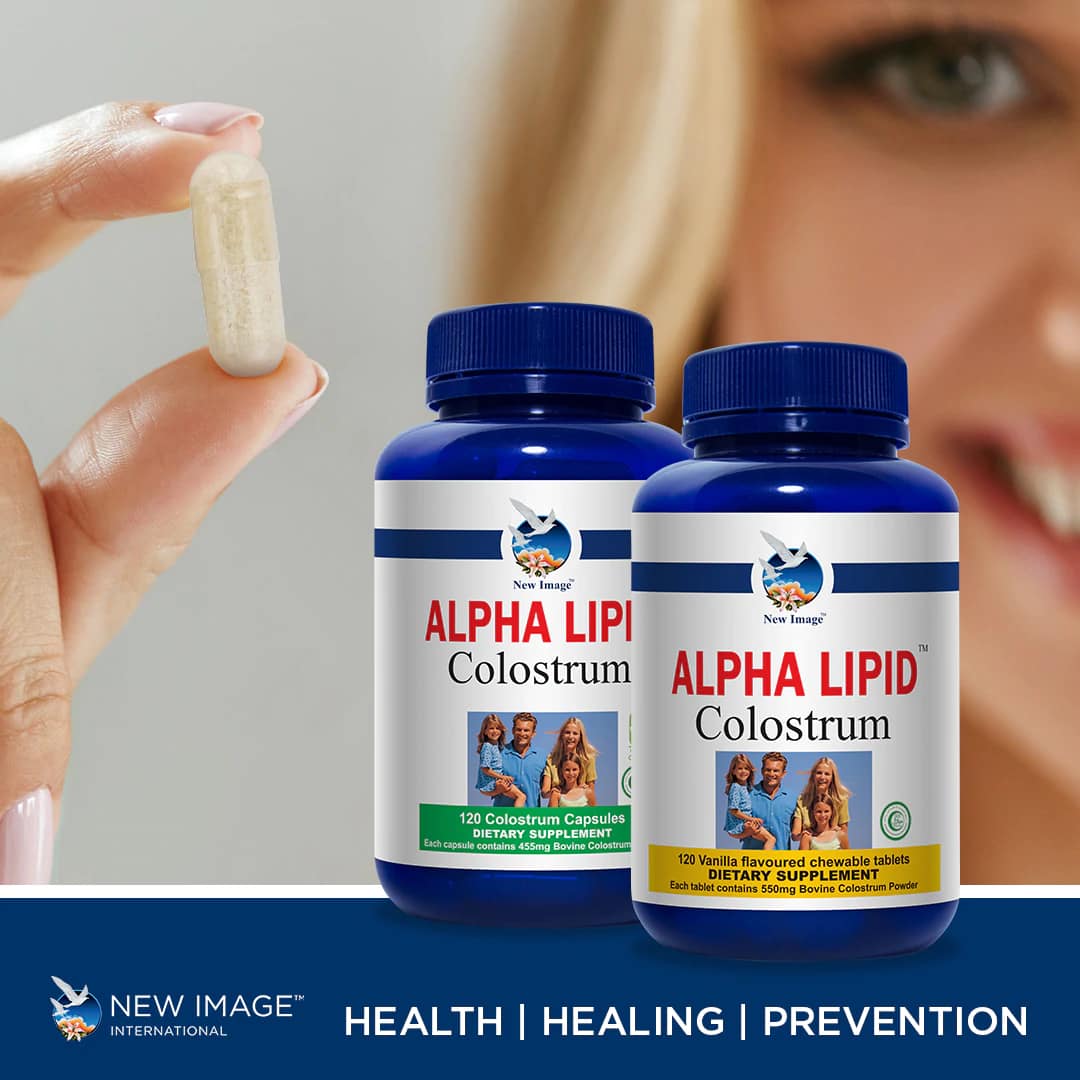 Sữa non ALPHA LIPID COLOSTRUM Capsules 60 VIÊN (hàng Newzealand)
