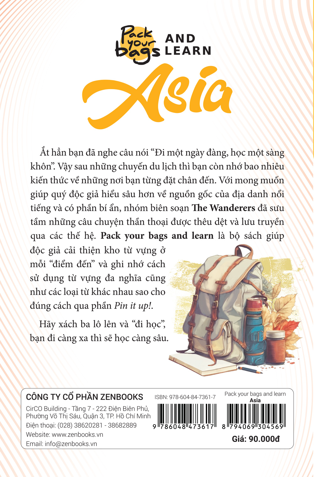 Sách Fahasa - Pack Your Bags And Learn Asia