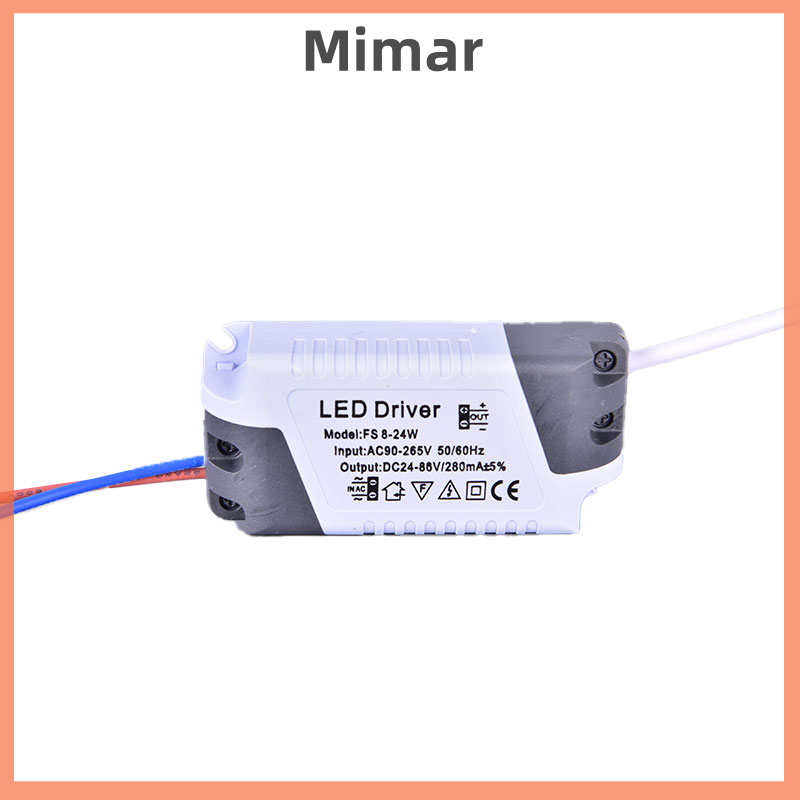 🔥🔥🔥【Fast Shipping】 LED Driver 8 12 15 18 21W Power Supply Dimmable Transformer Waterproof LED Light