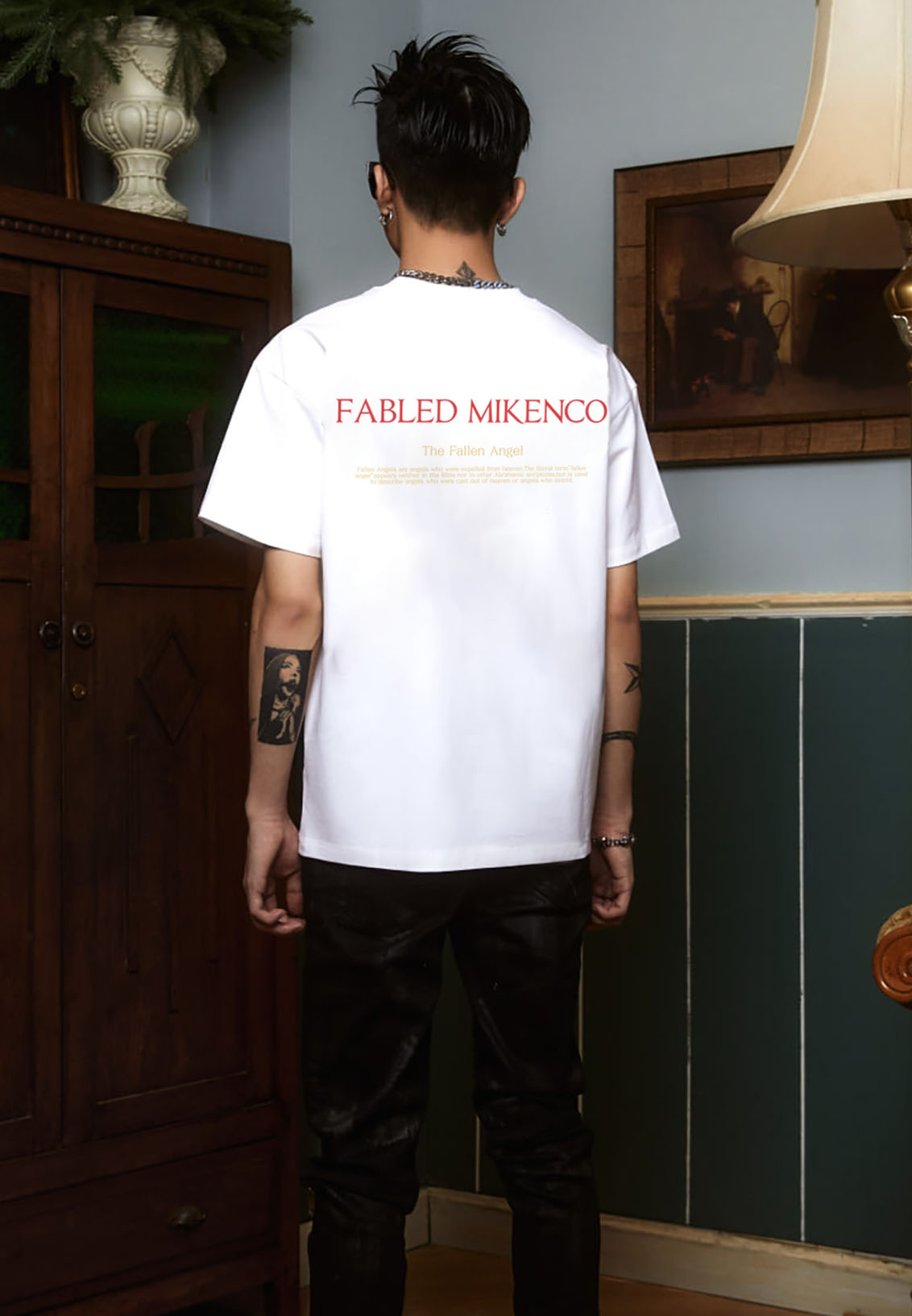 Áo phông nam MIKENCO Fallen angel tshirt !