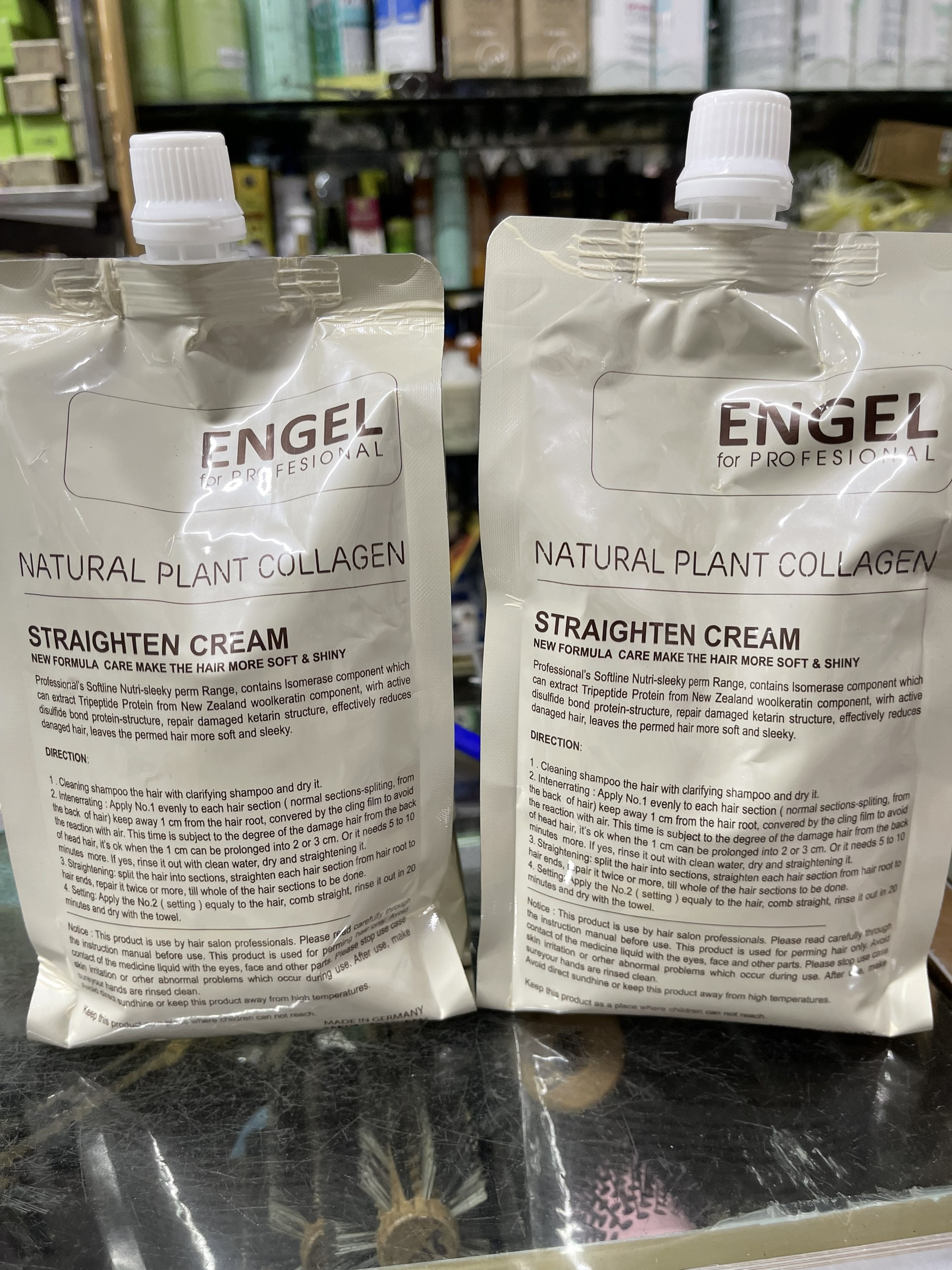 KEM ÉP TÓC SIÊU MƯỢT ENGEL 1000ML X2
