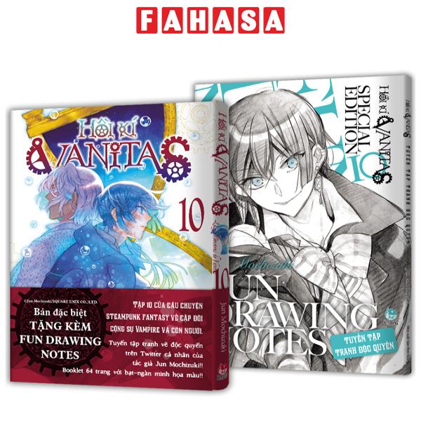 Fahasa - hồi kí vanitas - tập 10 - bản đặc biệt - tặng kèm obi + fun drawing notes