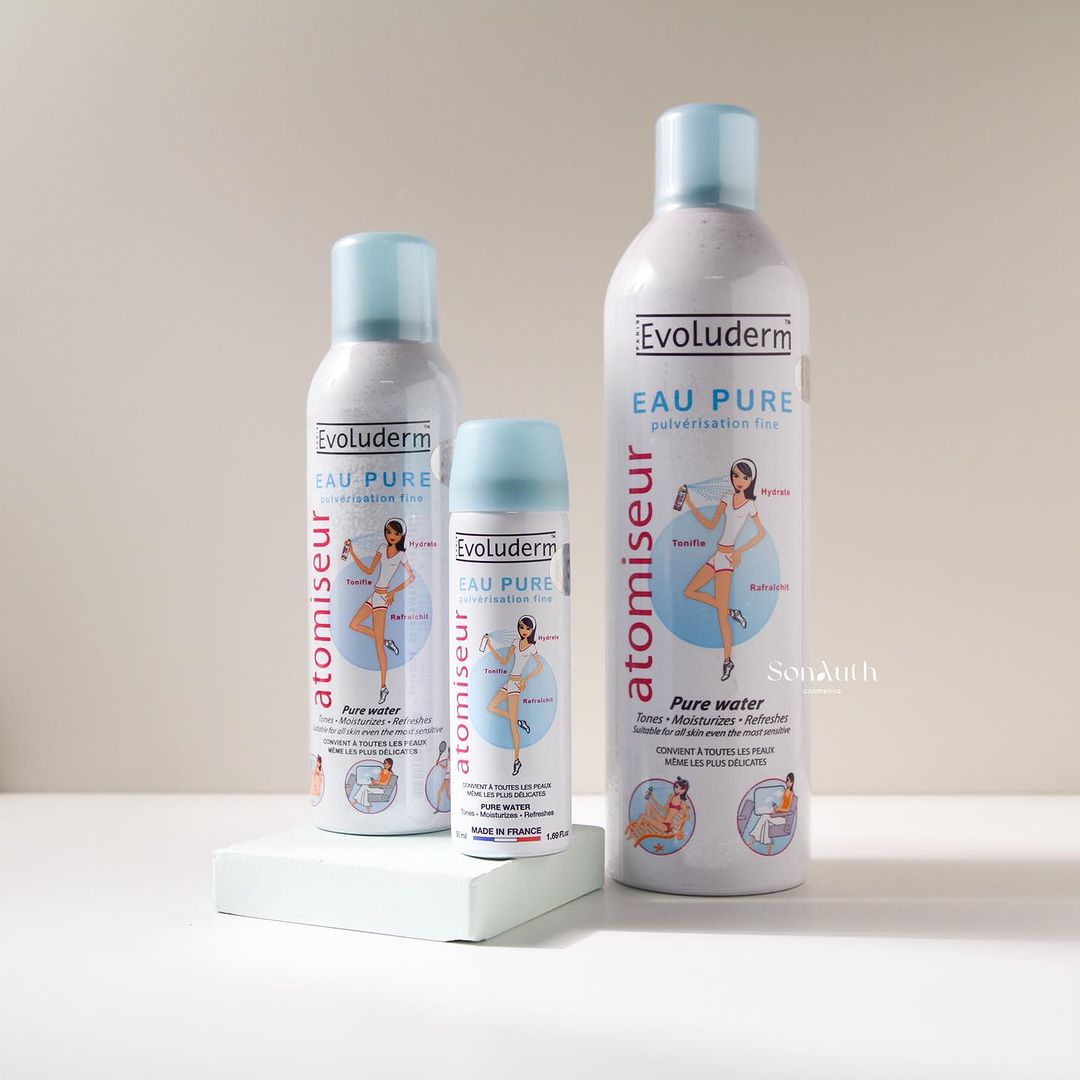 Xịt khoáng Evoluderm Atomiseur Eau Pure