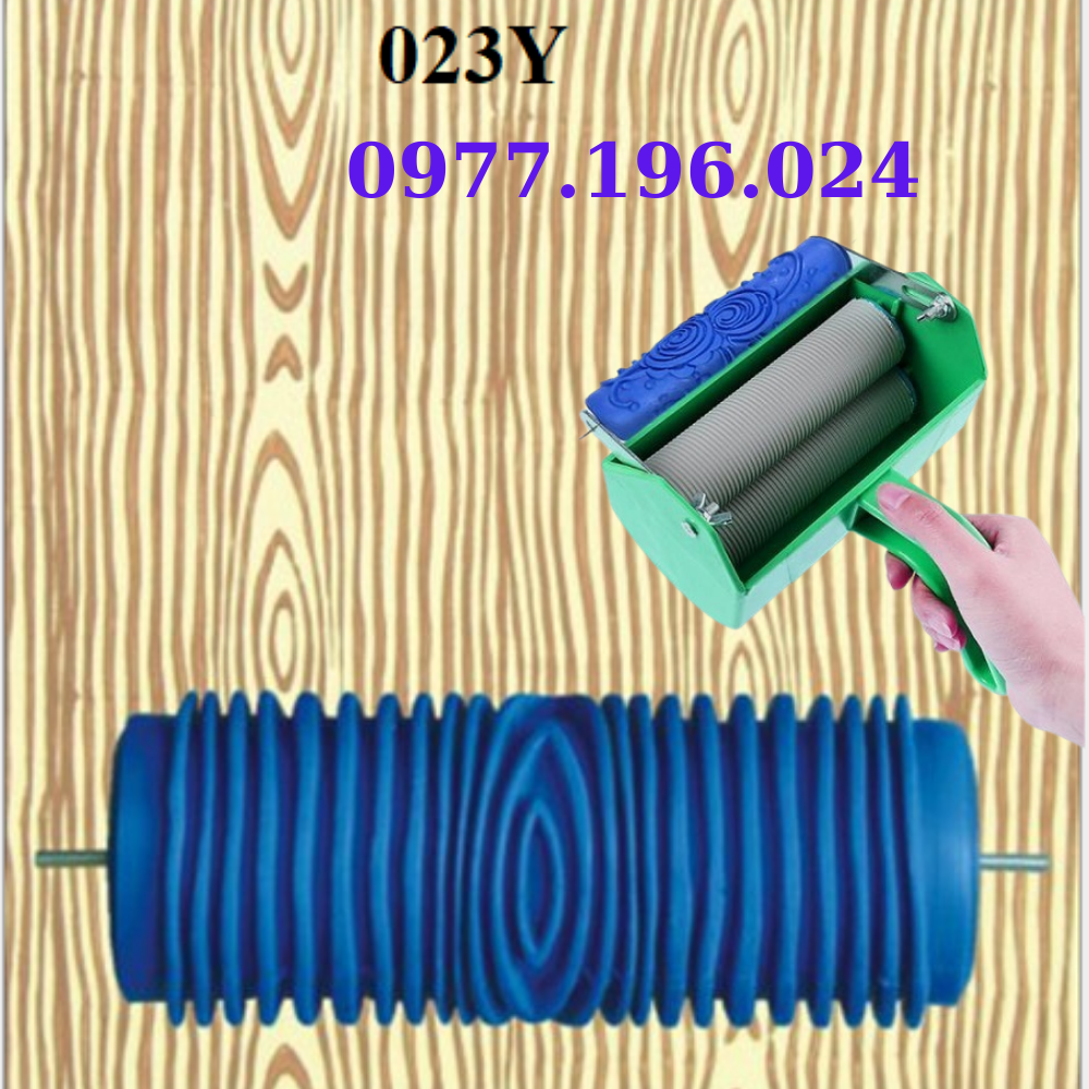 Bộ cọ lăn sơn hoa văn ( gồm khay lăn và con lăn )