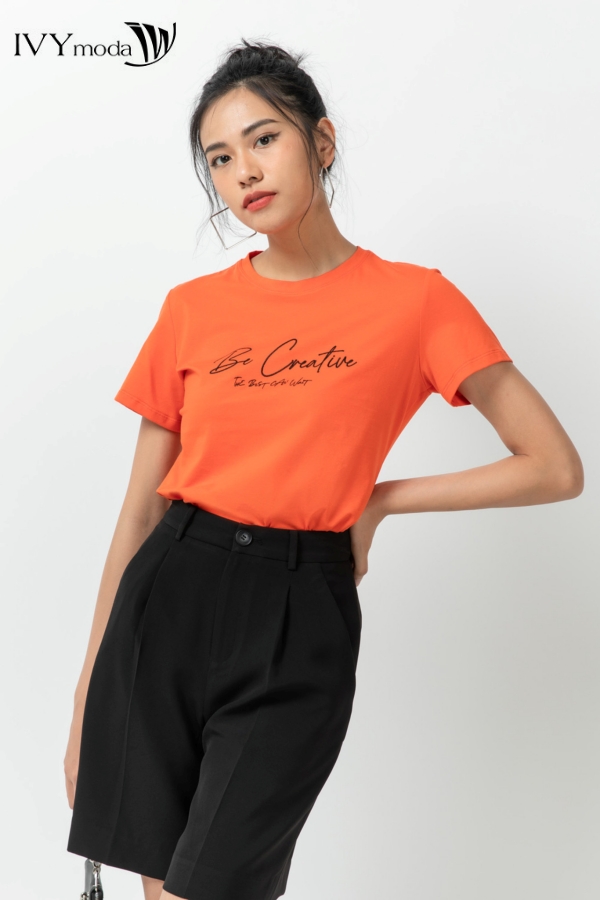 Áo thun nữ Be Creative IVY moda MS 57M6587
