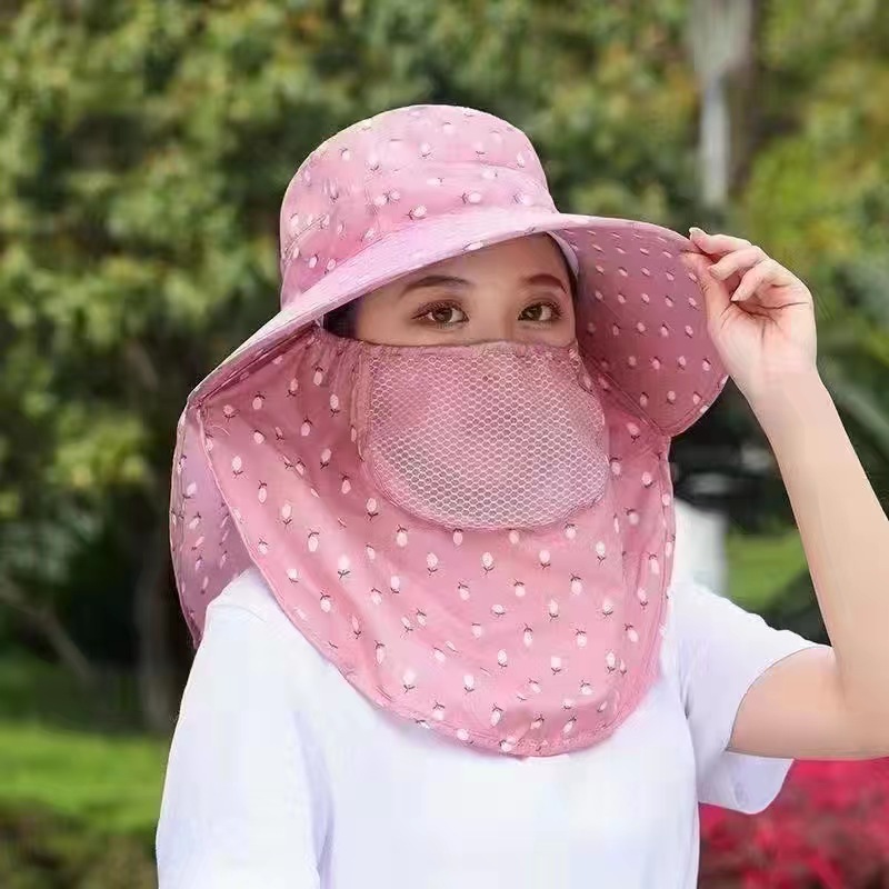 SBART Hats, sun hats, women's hats, sun protection, face-covering, large-brimmed sun hats, tea hats, cycling and work hats