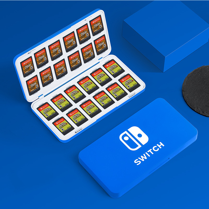 BLUEKAKA 24in1 Card Case Card Cover Storage Case For Switch Game Cards