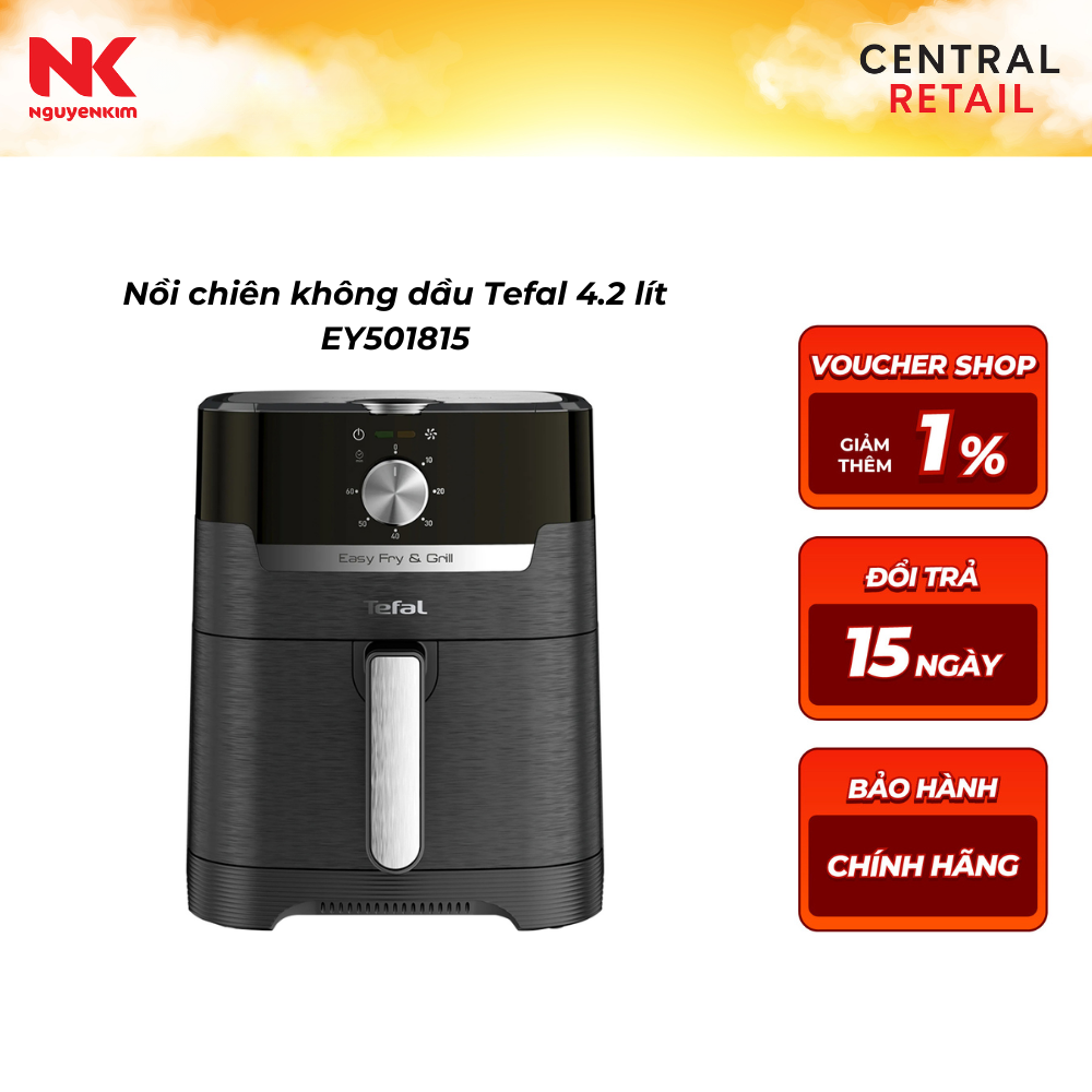 Nồi chiên không dầu Tefal 4.2 lít EY501815
