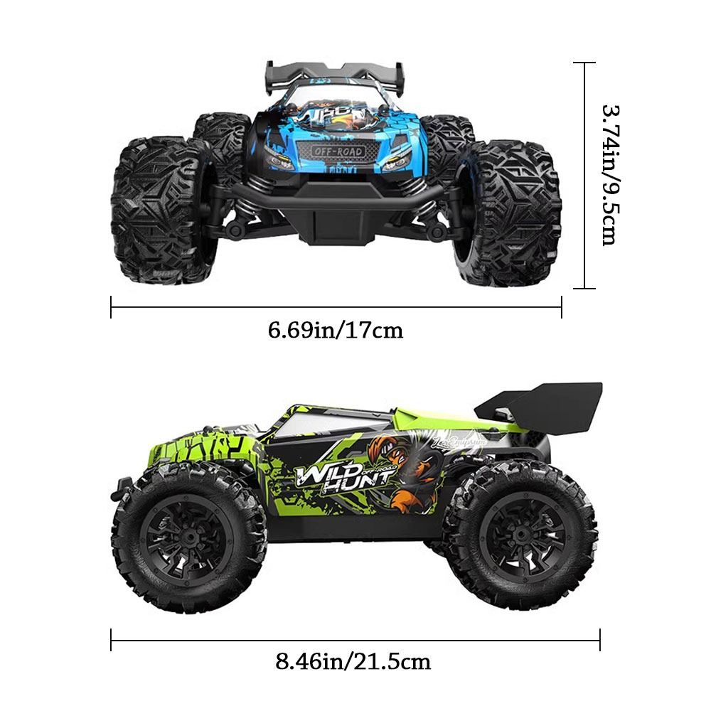 RC Car, S801/s802 1/32 2.4G 20 Km/h Mini High-Speed Drifting Remote Control Car Rock Crawler Terrain Trucks For Children (Orange) Car Model Toy