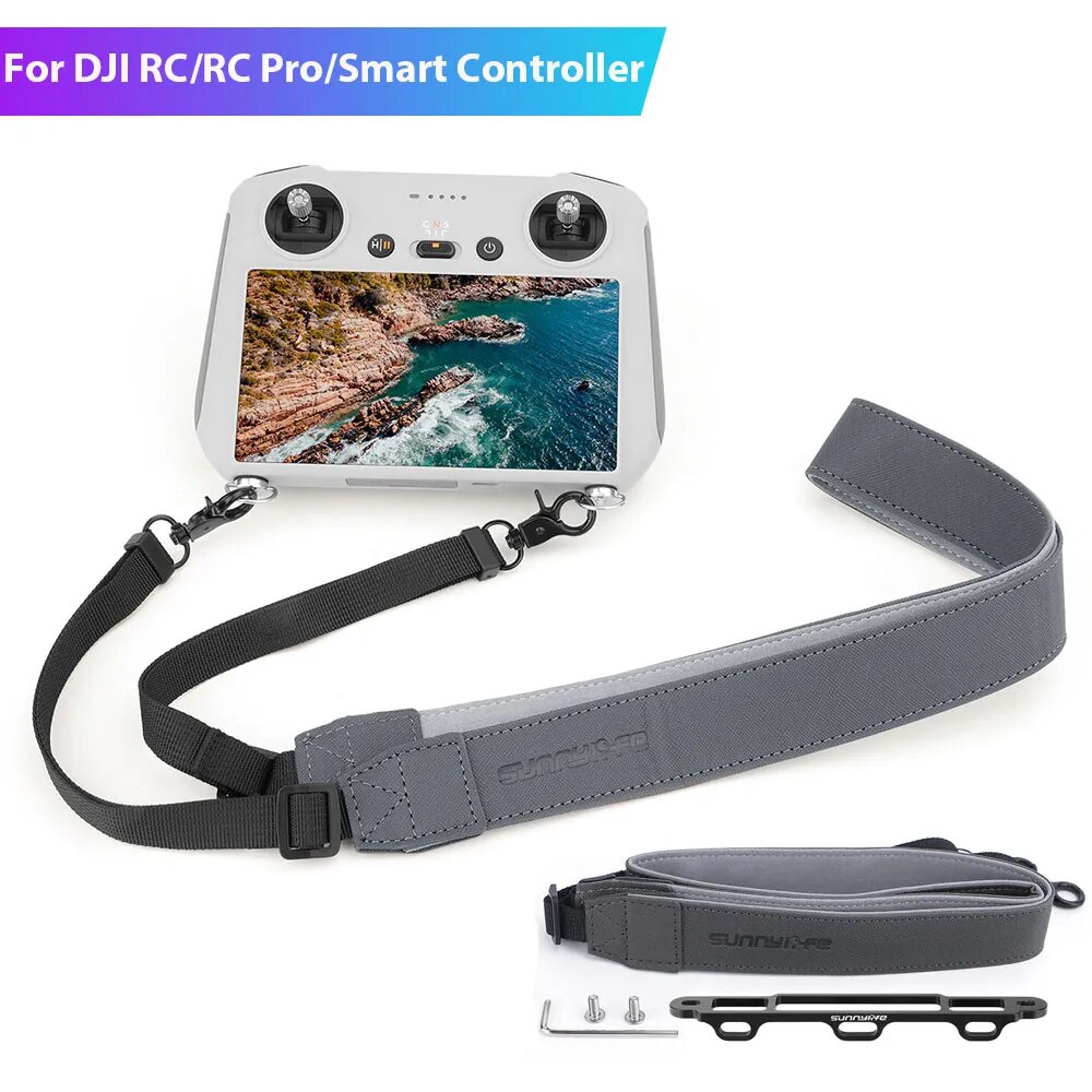 Dây cho DJI RC/RC 2/RC Pro/Bộ điều khiển thông minh dây đeo cổ có thể điều chỉnh cho mini 3 Pro/không khí 2/không khí 2S/Mavic 3 Pro/không khí 3/mini 4 Pro
