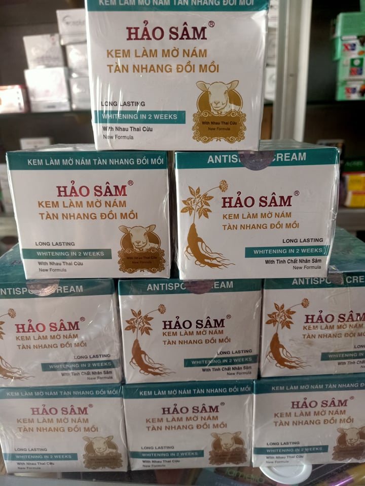 kem hảo sâm làm mờ nám 12g