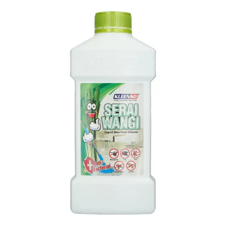 Pack Of 5 Kleenso Anti Baterial Serai Wangi 1 Litre Liquid Wax Floor Cleaner Lazada Singapore