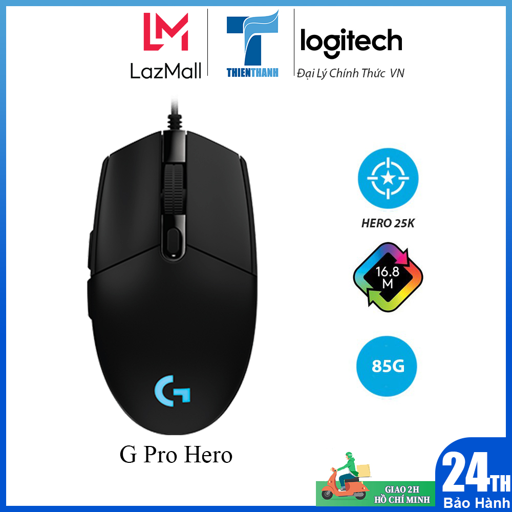 Chuột Logitech G-Pro HERO RGB Gaming