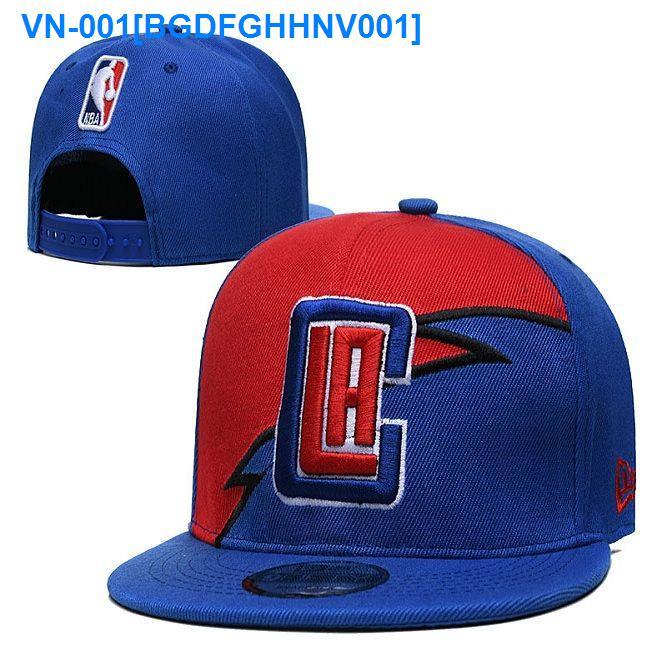 ✐✉☫ BGDFGHHNV001 The NBA Los Angeles clippers Leonard George unisex adjust buckles klein blue summer baseball hat
